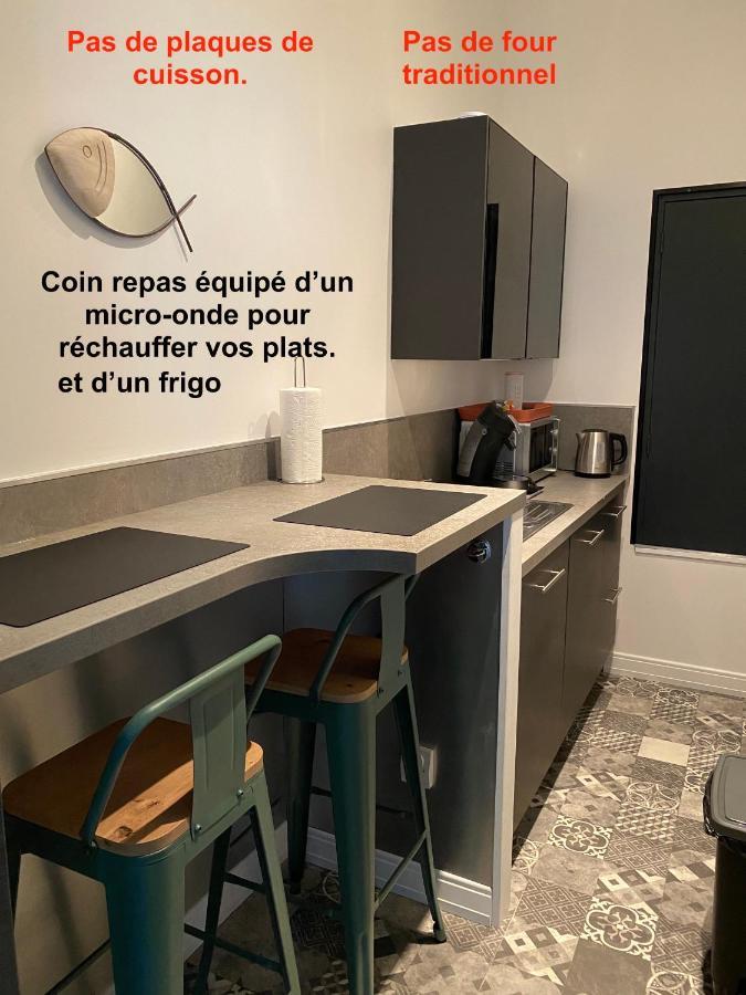 Chambre Tout Confort Avec Commodites Espace Repas Wifi Parking Wimereux Exterior foto